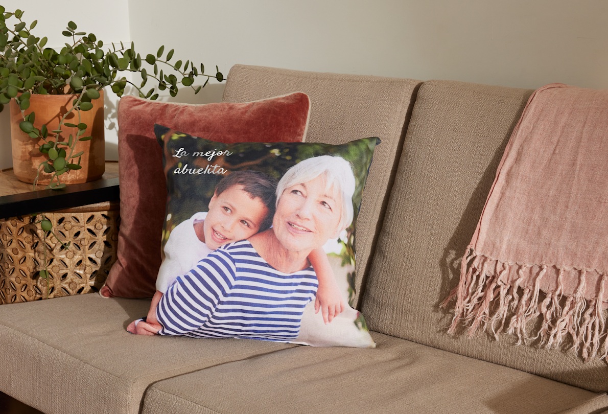 VEELU Cojines Decorativos Sofa Foto Personalizados con Relleno