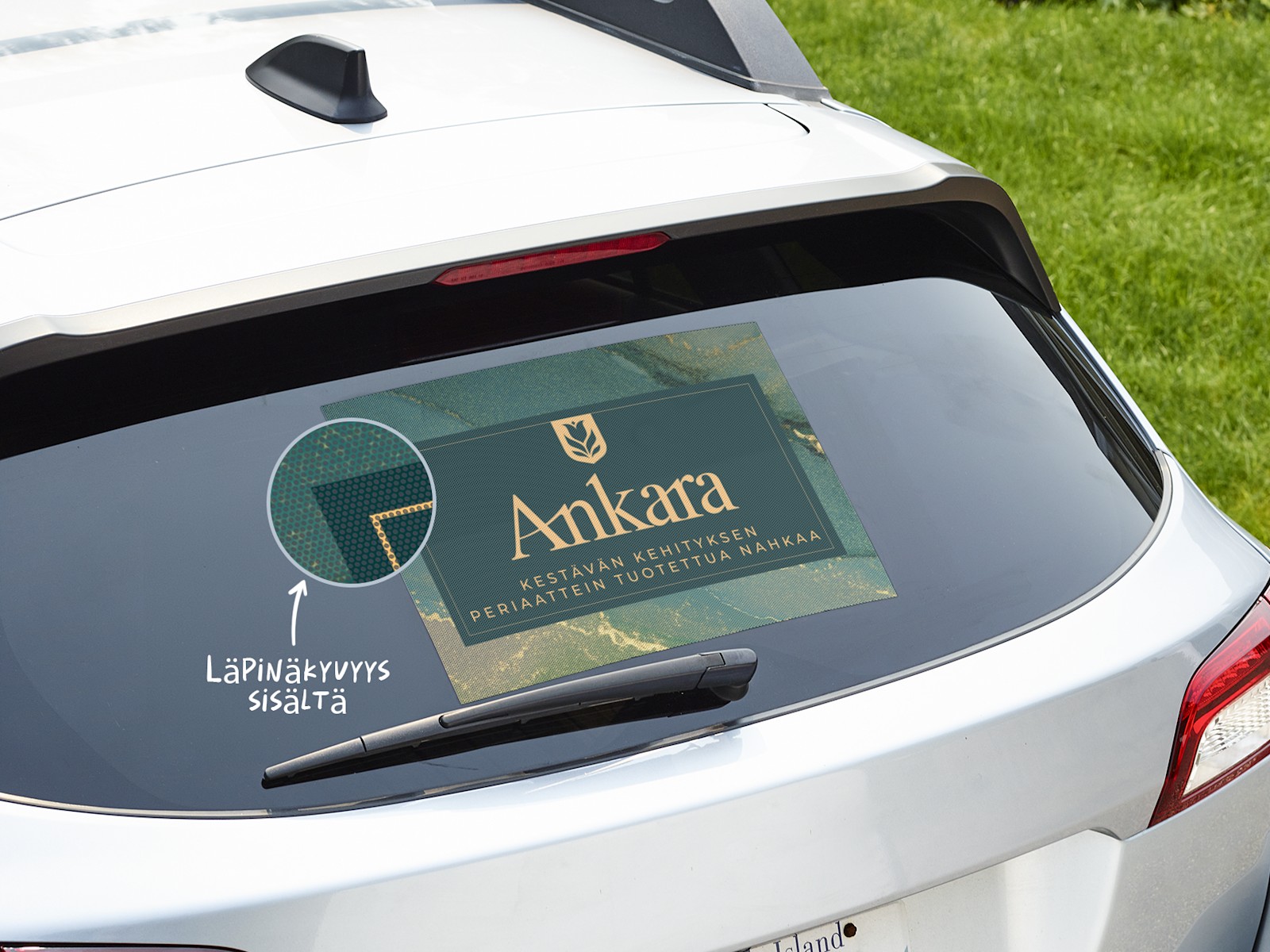 Rei'itetyt ikkunatarrat autoihin 2