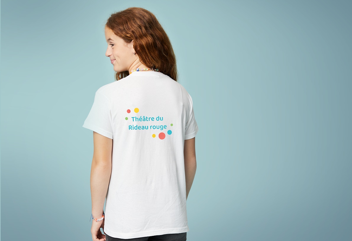 T shirt personnalisé recto verso discount