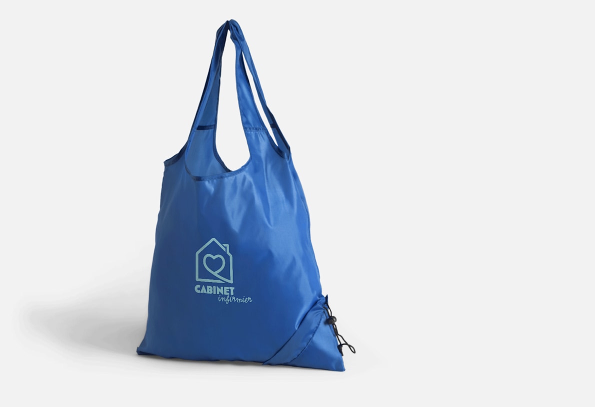 Tote bag pliable personnalisé 2