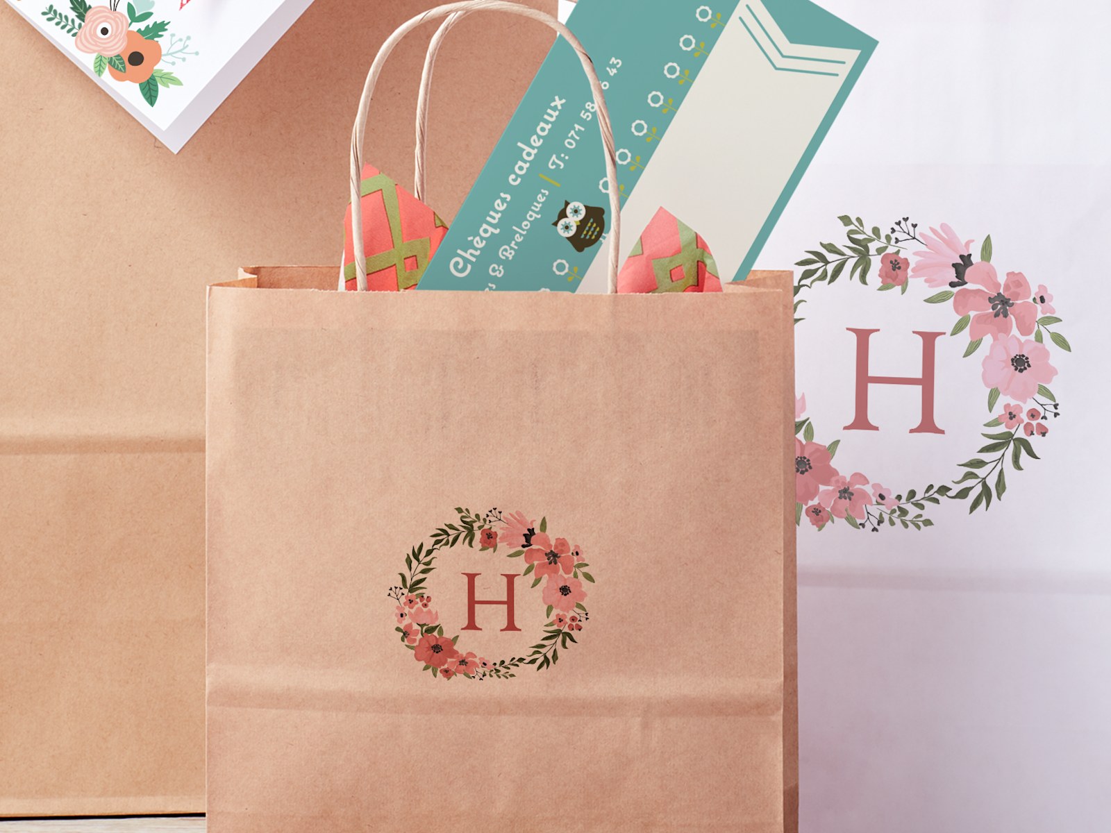Impression de chèques cadeaux