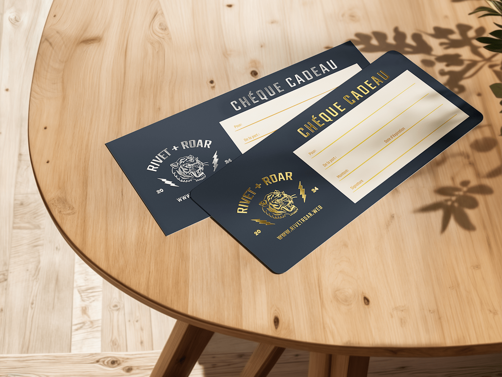 Cartes cadeaux personnalisées