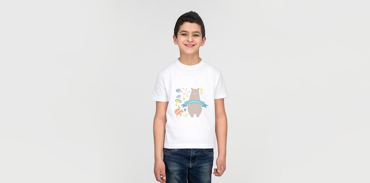 Impression de t shirt personnalisé hot sale