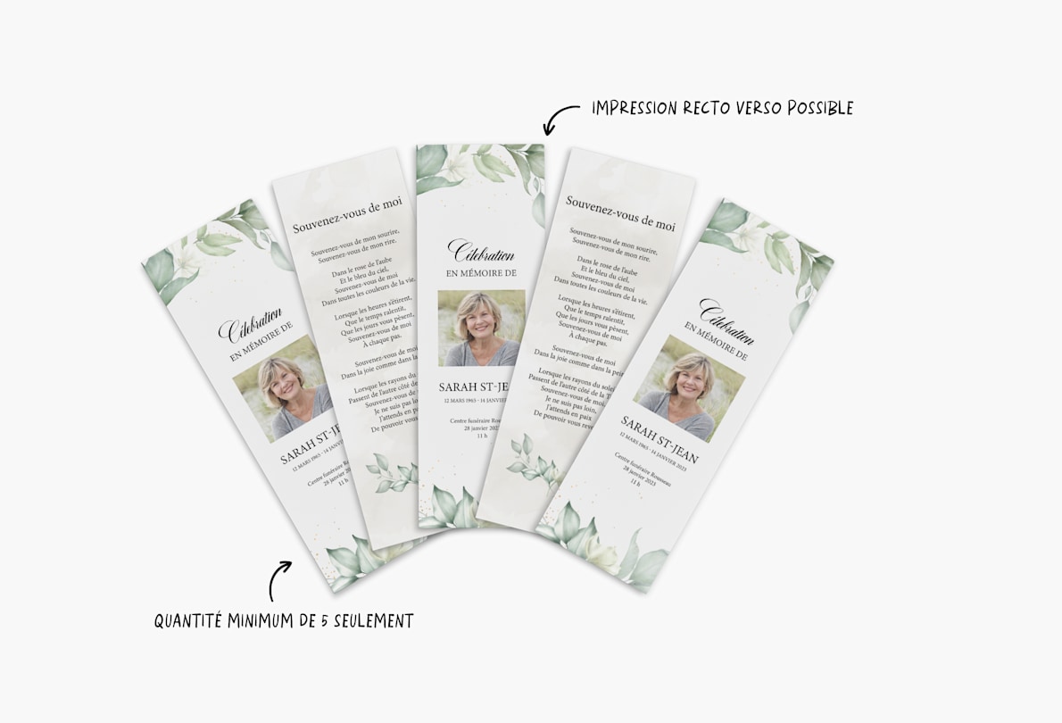 Signet personnalisé, impression signets personnalisés | VistaPrint CA