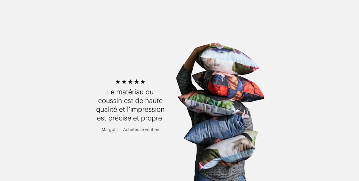 Oreillers décoratifs personnalisés | Boutique De Oreillers