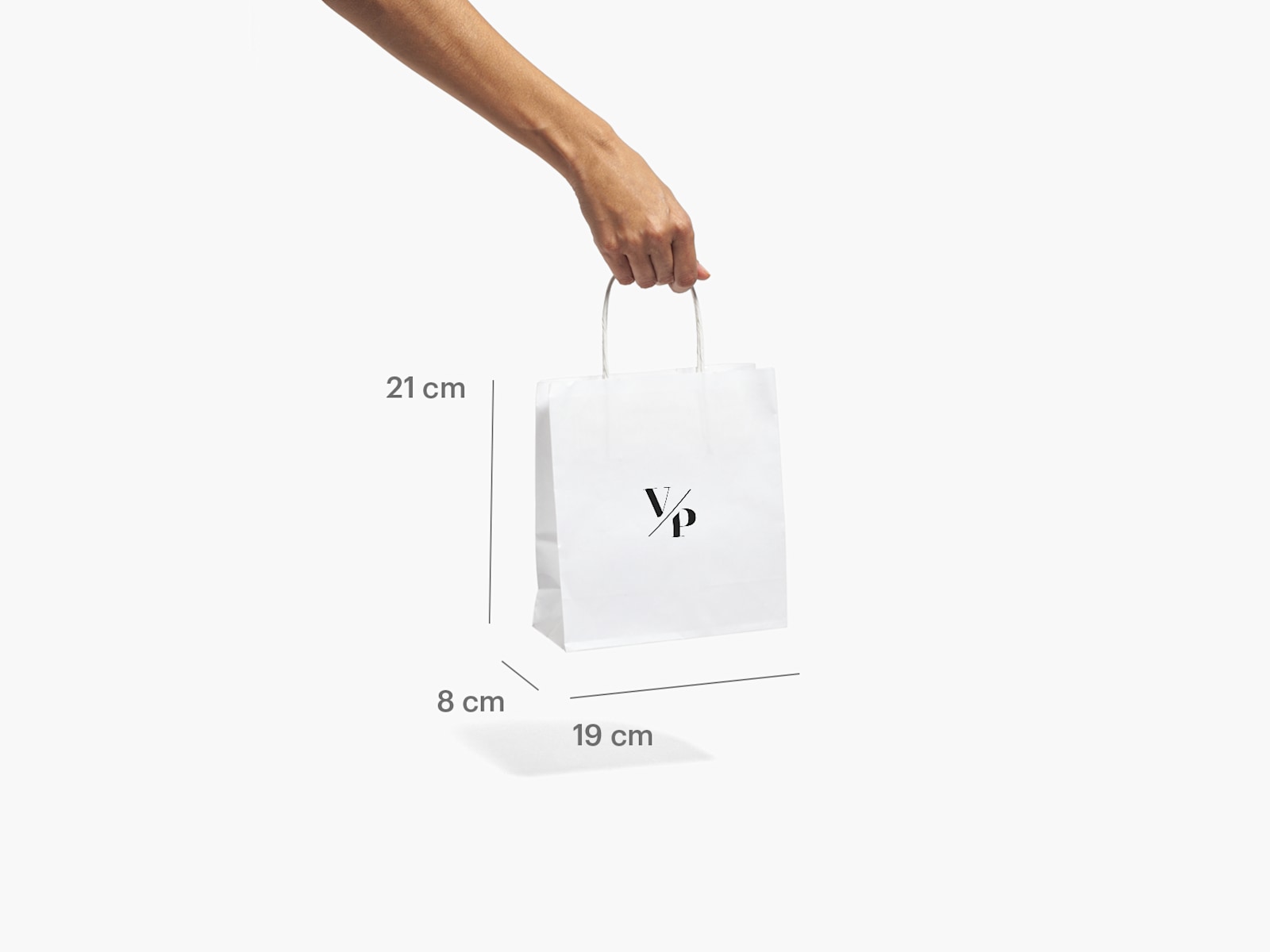 Sac papier kraft personnalis VistaPrint