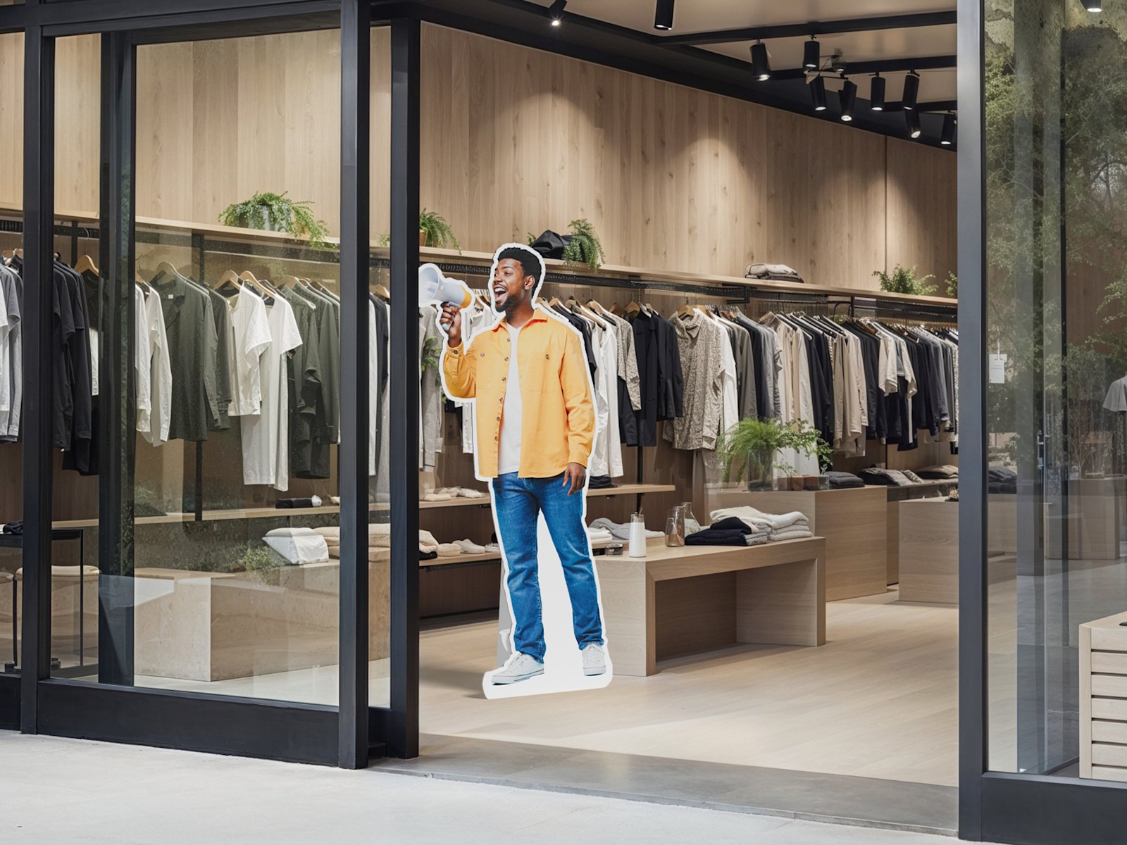 Silhouettes en carton personnalisées VistaPrint