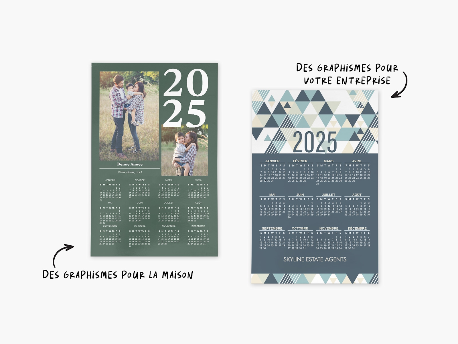 Posters calendriers 3