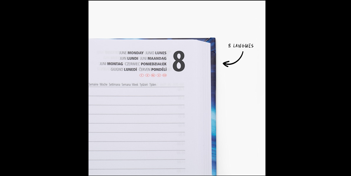 Agendas à couverture rigide 5