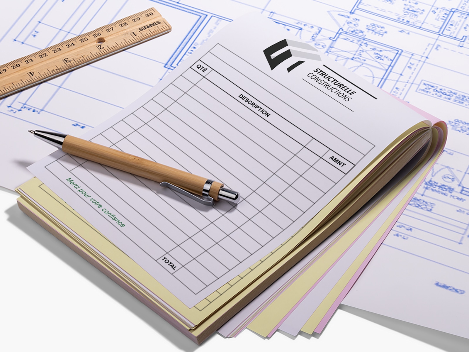 Carnets autocopiants 3