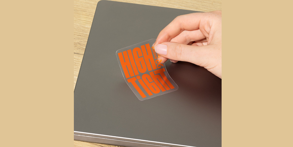 100 Autocollants Transparents Personnalisables - Impression En Vrac Pour Logo, étiquettes