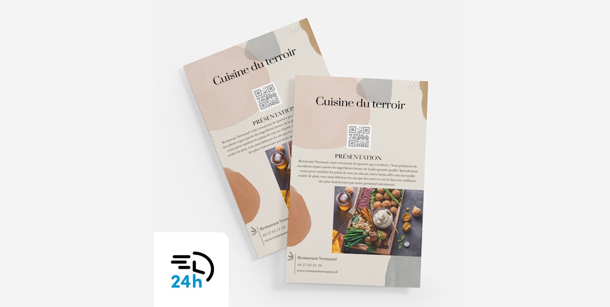 Impression de flyers express 24h