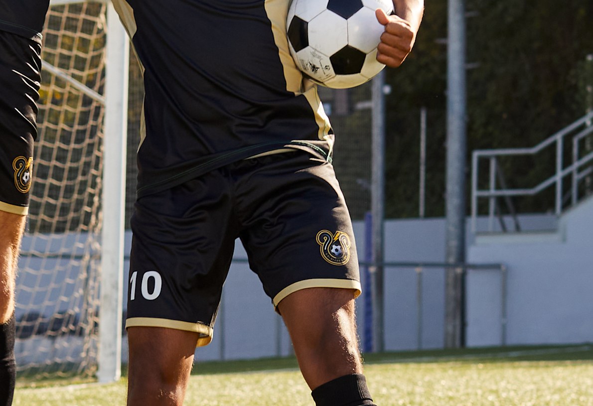 Short football homme store