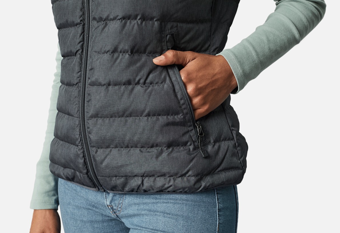 Veste duvet sans manche femme sales