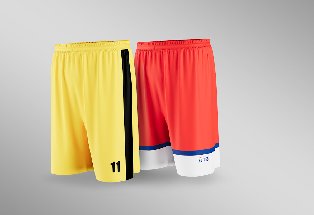 Shorts de basket personnalisés pour homme