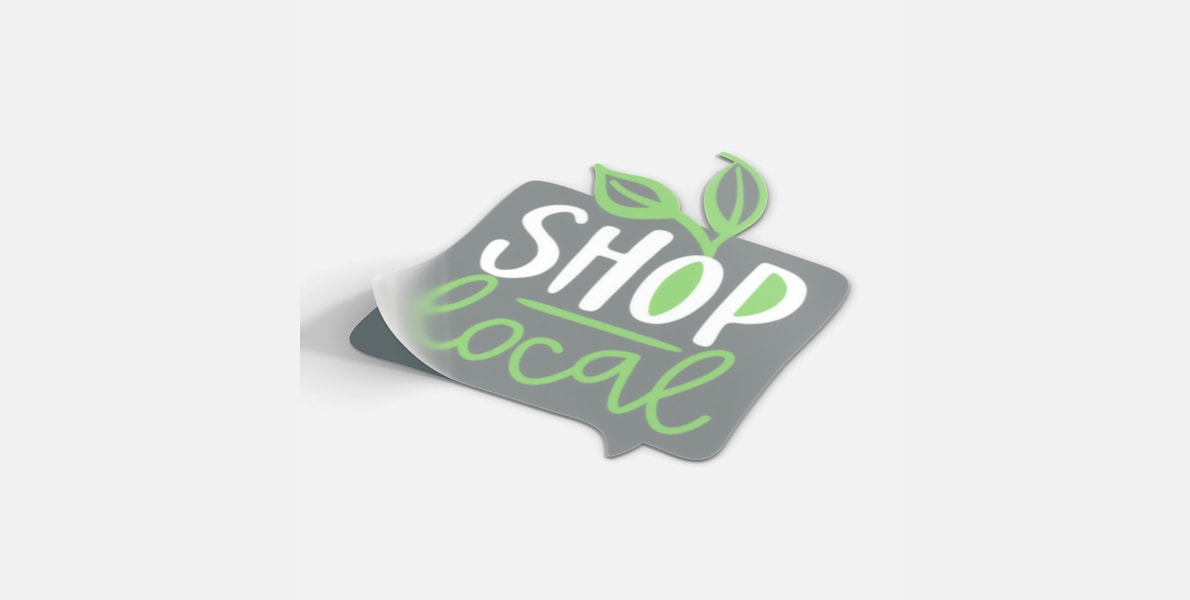 Autocollants pour vitrine repositionnables 6