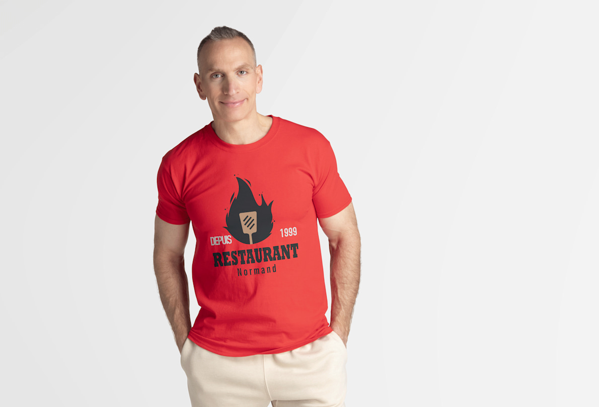 T shirt shop basique homme qualité