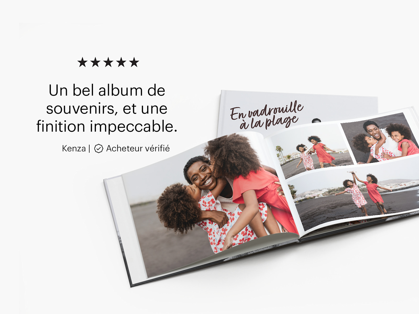 Image d’un album photo pour mariage