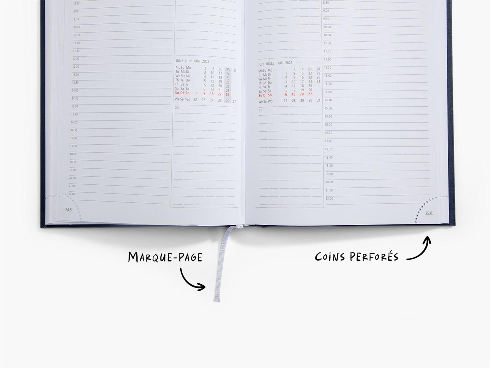 Agendas à couverture rigide 6