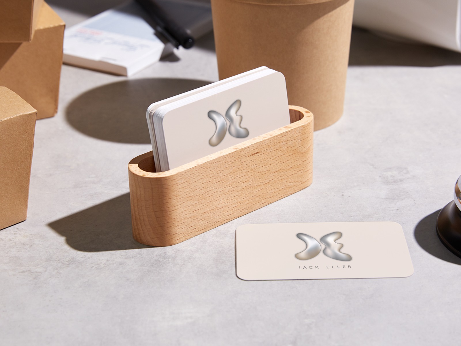 Cartes de visite aux coins arrondis 6