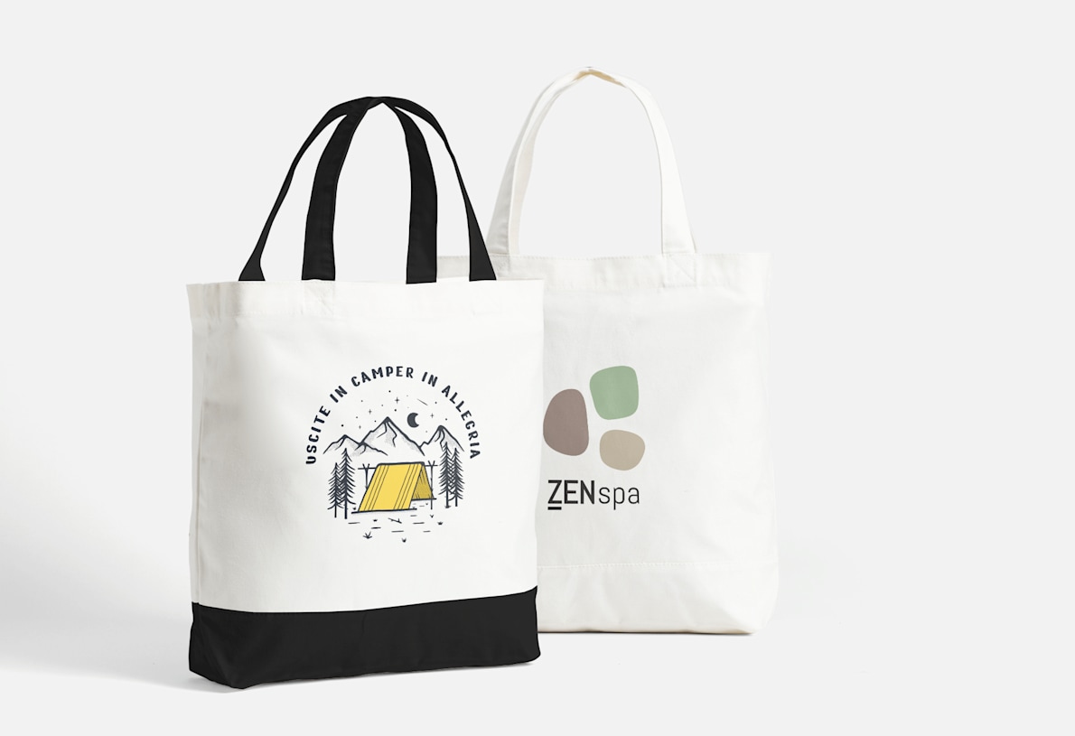 Borse Shopper deluxe Borse di cotone Vistaprint