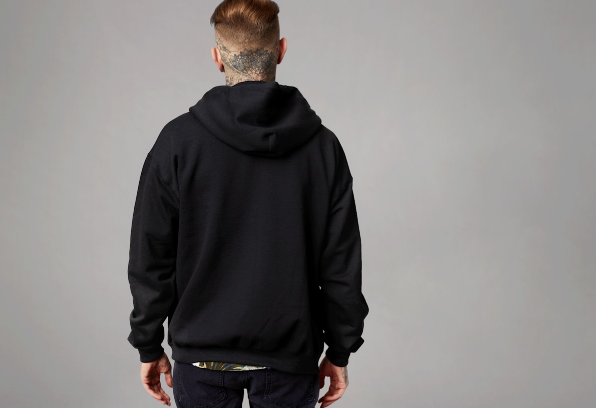 Embroidered Zip Through Hoodie - Men - Ready-to-Wear