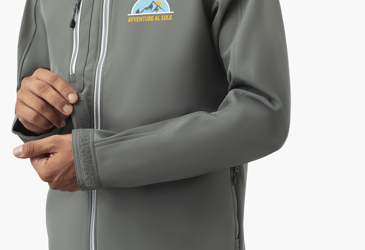 Giacca softshell Printer Vert uomo 3