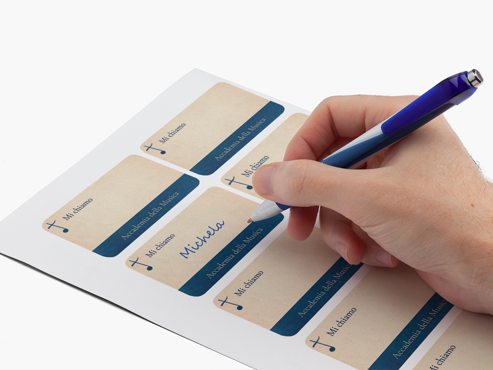 Badge adesivi, etichette adesive Vistaprint