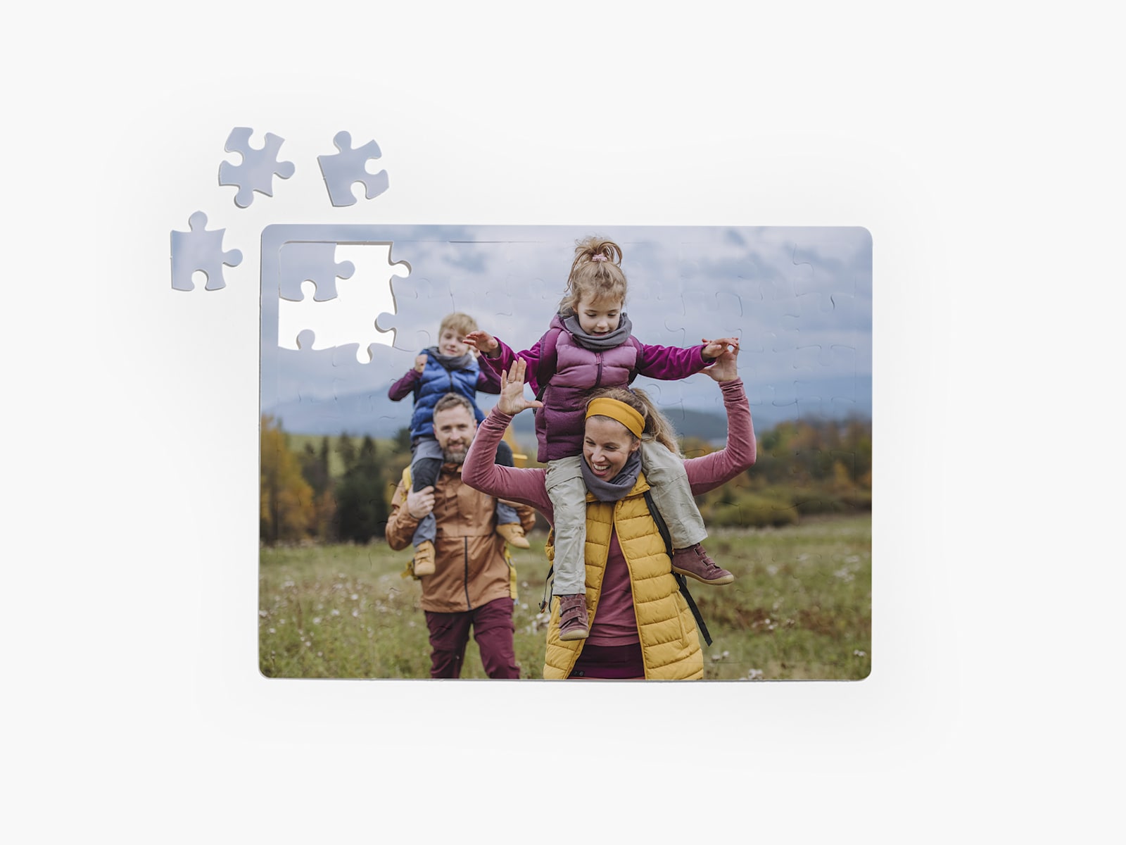 Puzzle Personalizzato In Legno Con Tua Foto - Scegli 300/500/1000/1500 Pezzi - Regalo Ideale Per Famiglia E Matrimonio