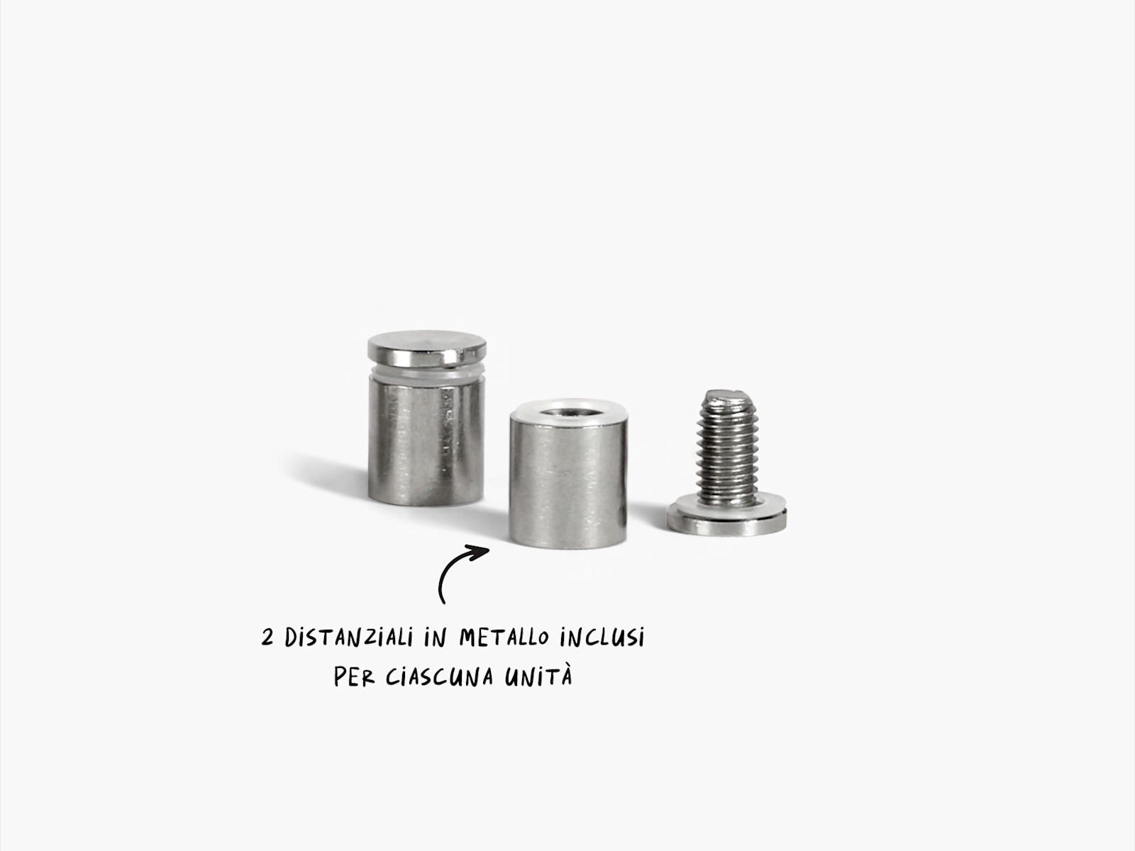 PATIKIL Distanziali Alluminio M6 – 5 Pezzi, Diametro Interno 6,5 Mm, Esterno 20 Mm, Lunghezza 10 Mm, Per Viti 1/4'' O M6