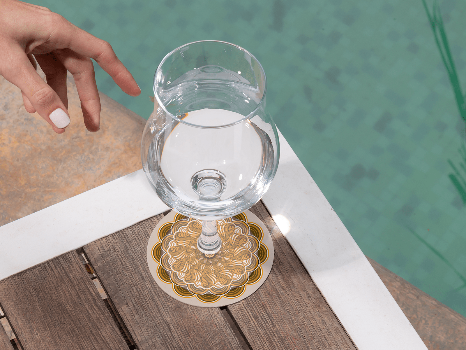 Thirstystone Sottobicchieri Per Auto Con Stampa Leopardo - 2 Pezzi In Gres, Lavabili A Mano