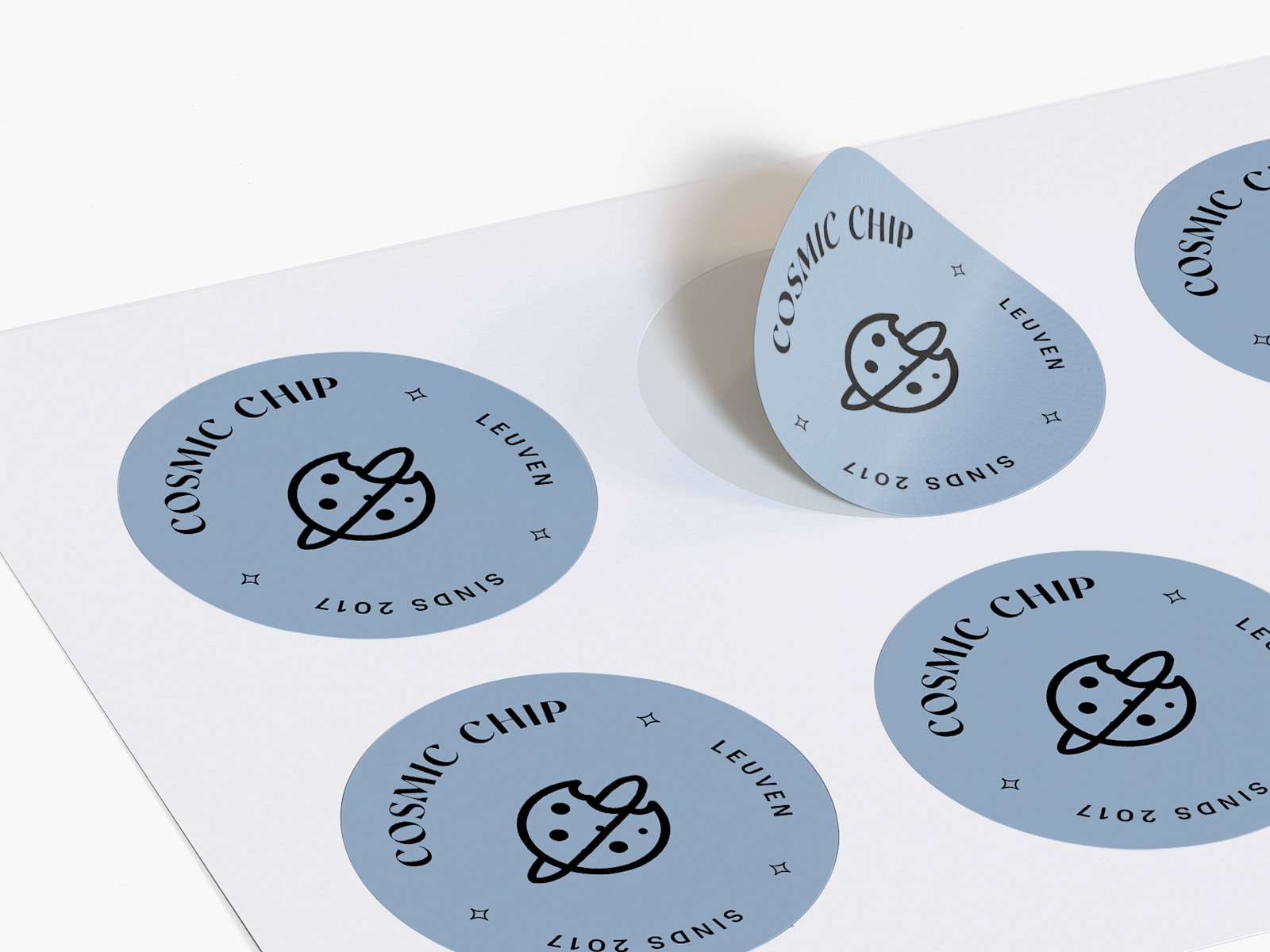 Kleding discount stickers maken