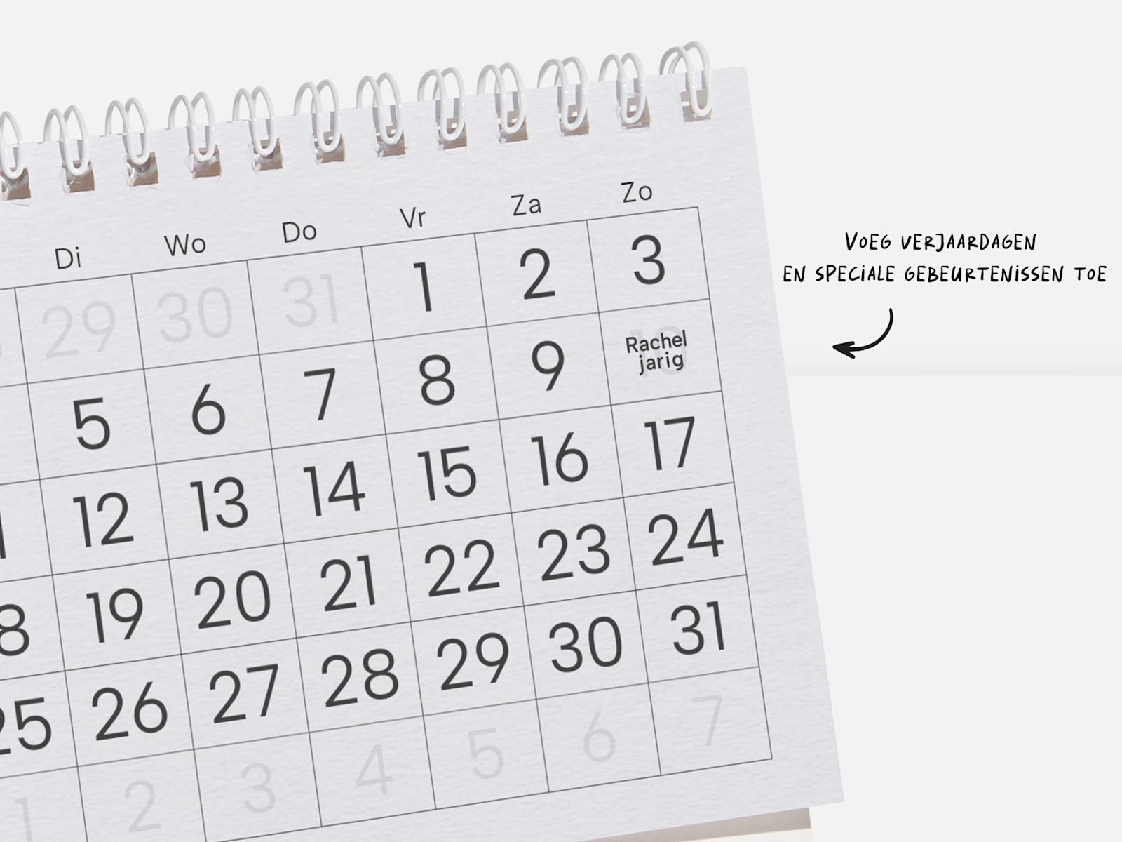 Bureaukalender 3