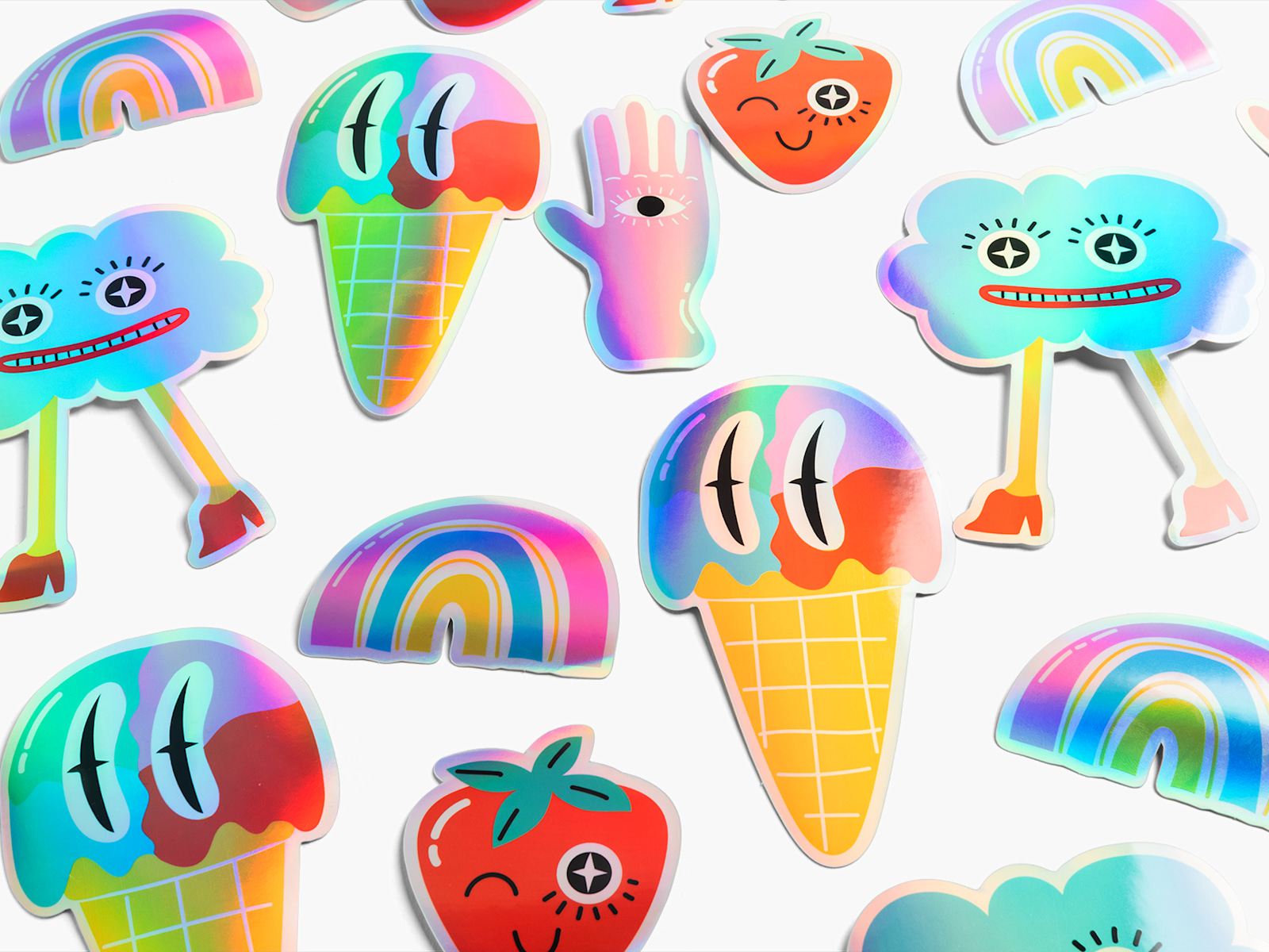 Hologramstickers 2