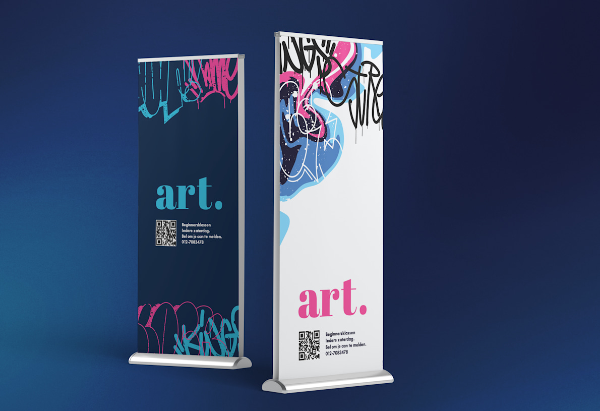 Dubbelzijdige rollup banners VistaPrint