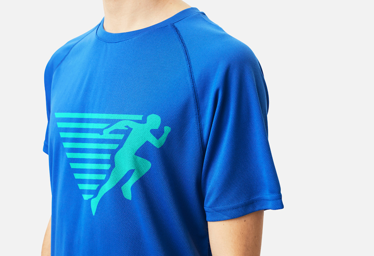 Bedrukte sportshirts bedruk je eigen sport T shirts VistaPrint