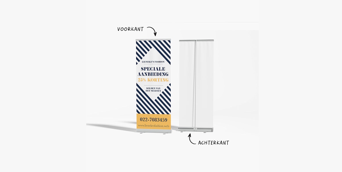 Horizontal banner store