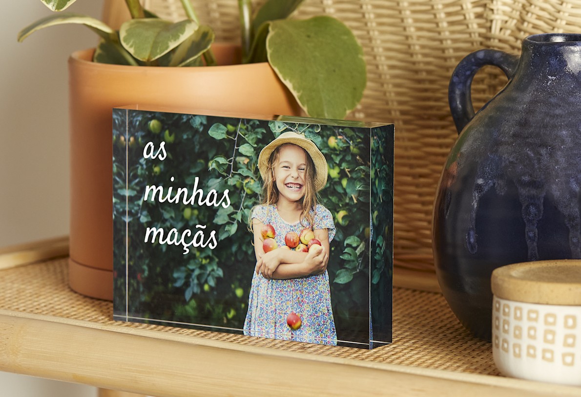 Blocos em acrílico para fotografias 2