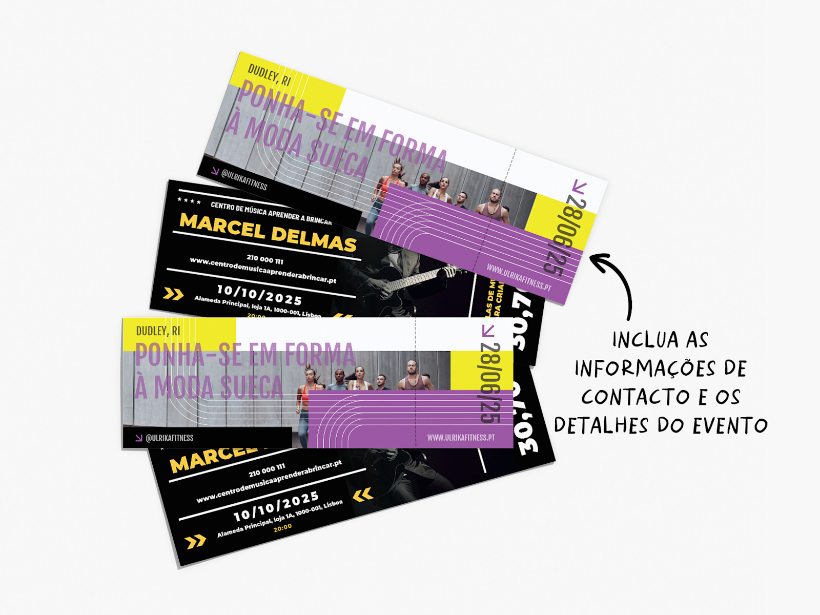 Bilhetes personalizados 5