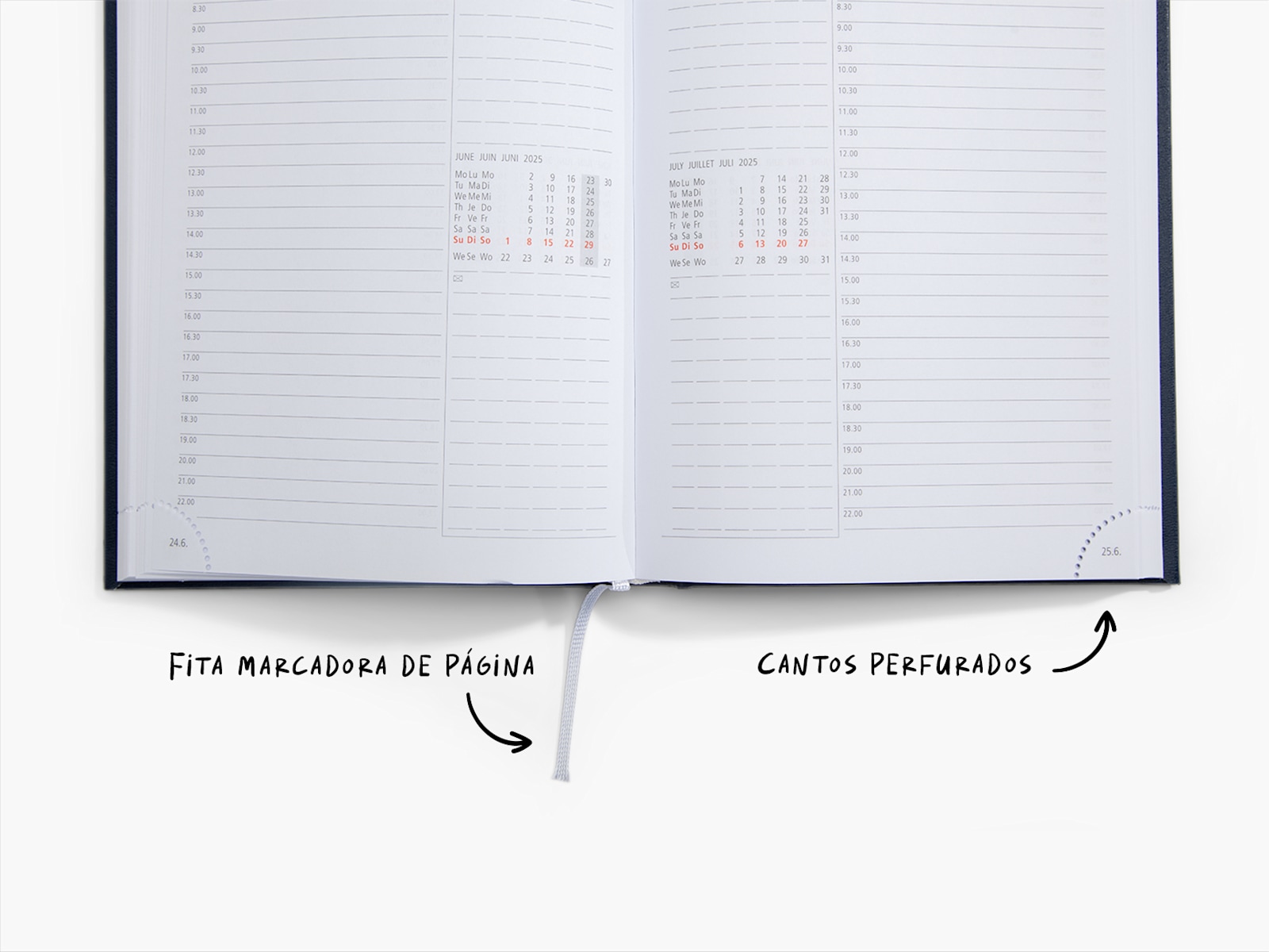 Agendas com capa dura 6