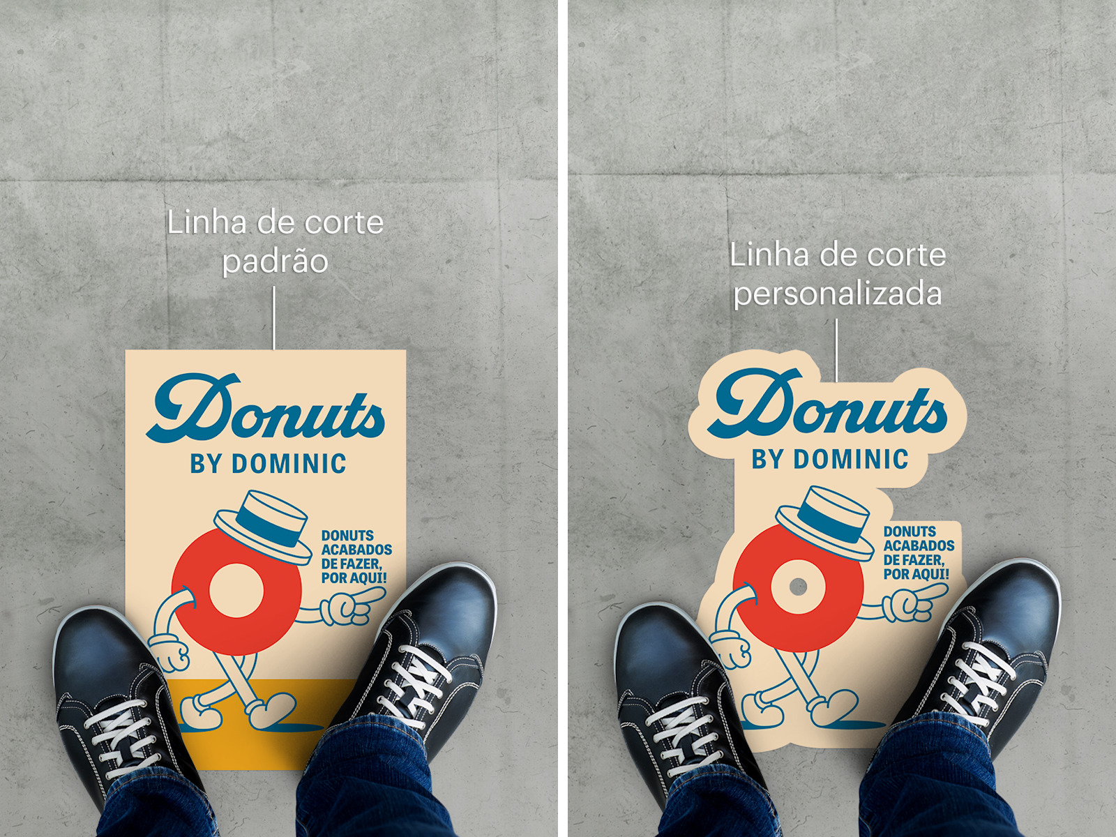 Autocolantes para pavimentos 4
