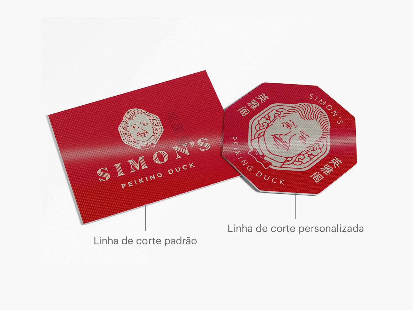 Placas de plástico canelado 4