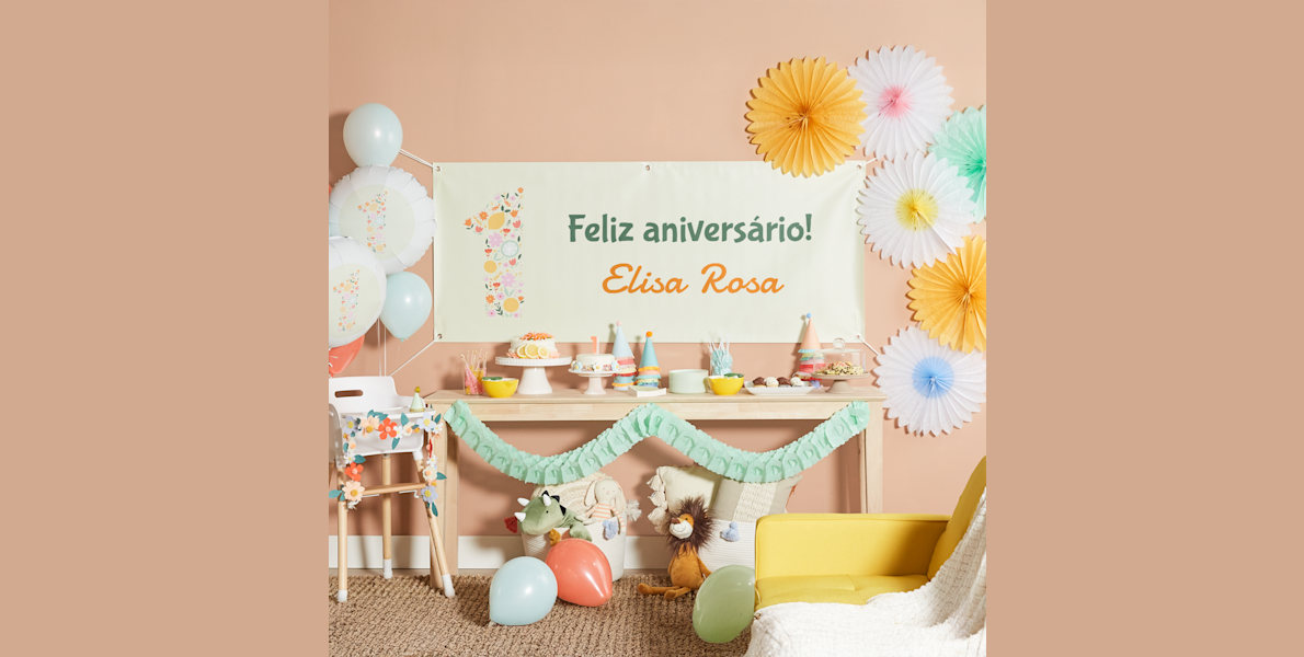 Faixas para aniversários 2