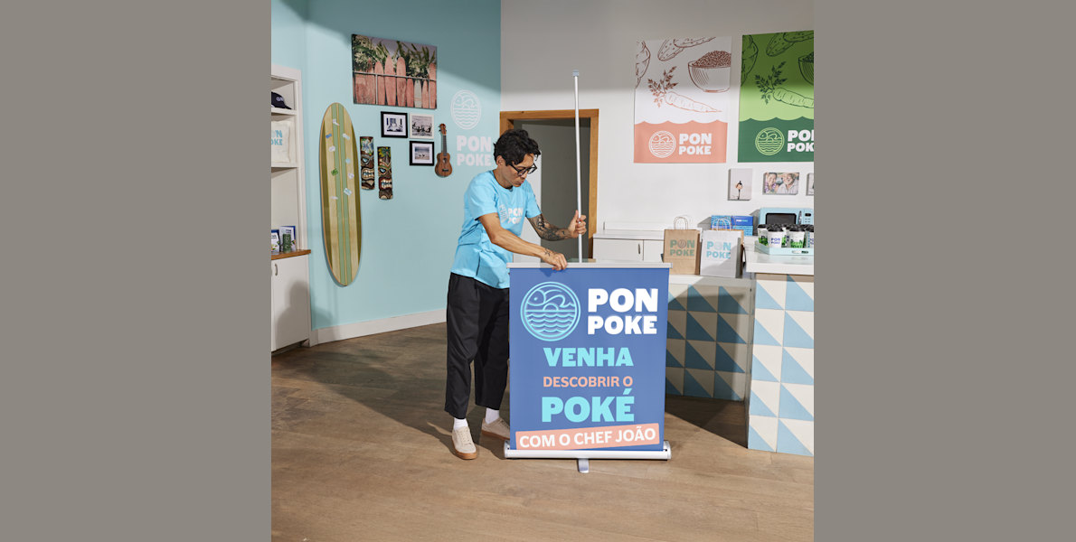Lonas publicitárias pull-up e pop-up