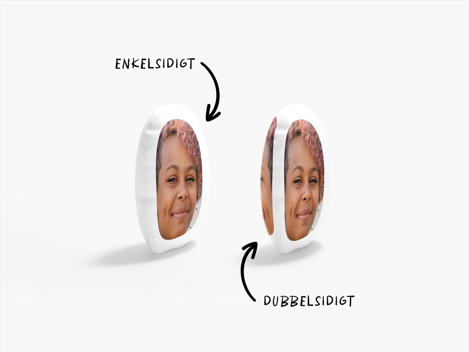 3D-kuddar ansikte 6