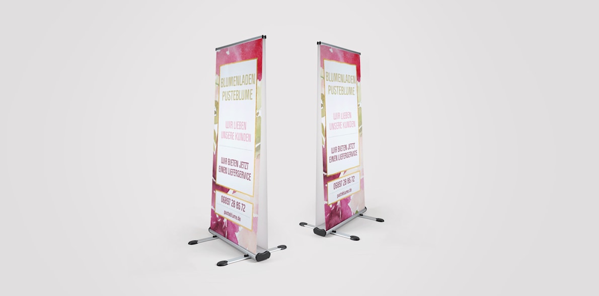 Roll-Up-Banner für den Außenbereich 2