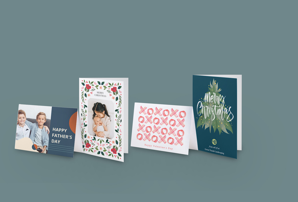 Greeting Card, Customised Cards VistaPrint SG