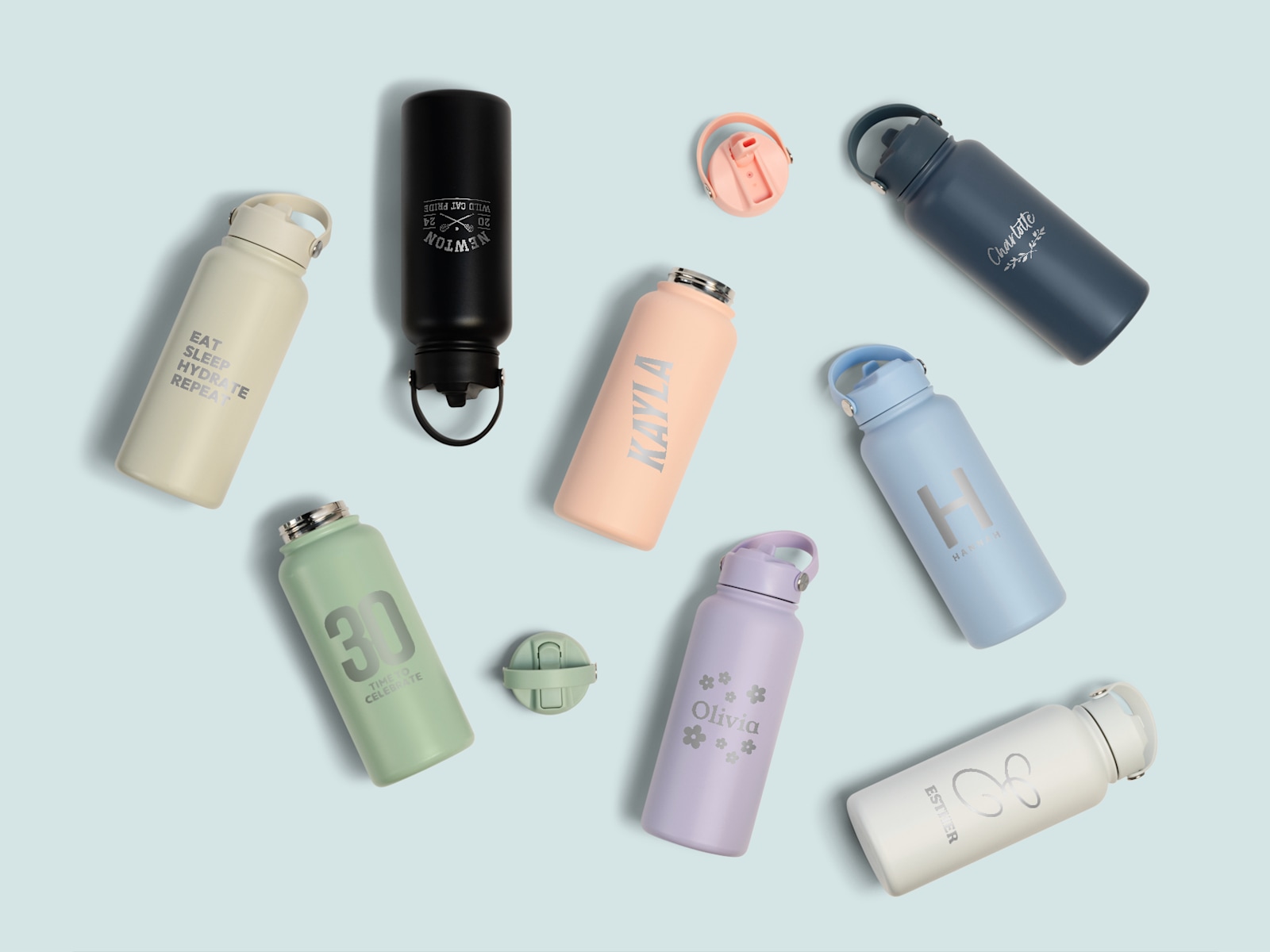 metal water bottles