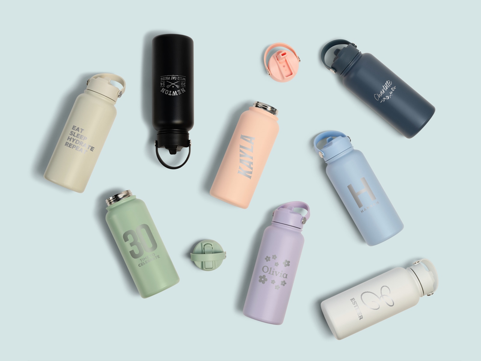 metal water bottles