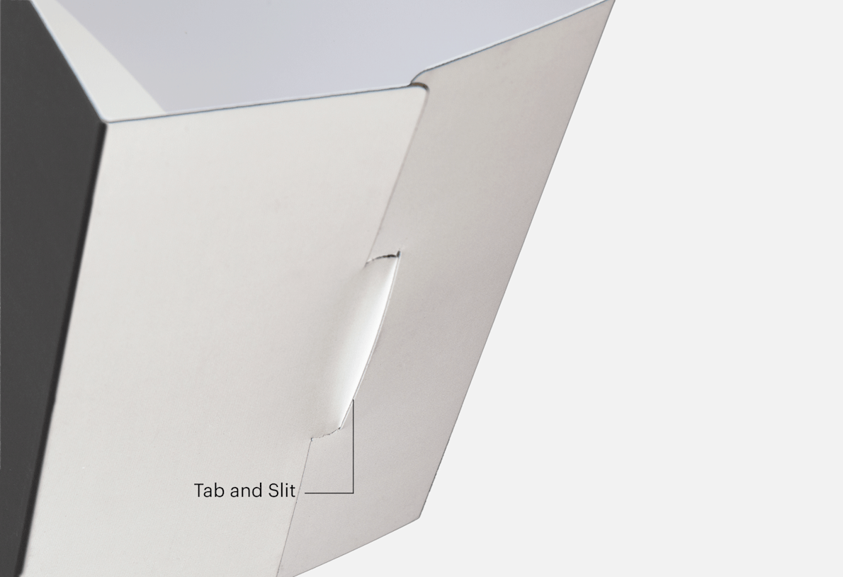 Plastic store table tents